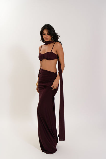 AUBERGINE SET